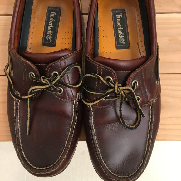 **SOLD on FB••••MINT  Vintage Timberland Classic BOAT SHOES SIZE 11 - Picture 4 of 7